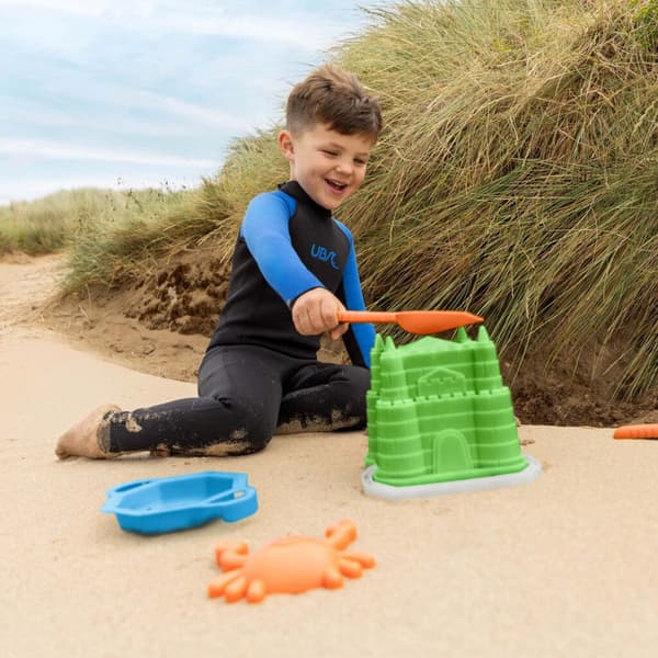 DeYello Eco Spoon Set 5-Piece - 100% Recycled PP - Beach Play