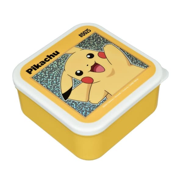 Pokémon Snack Boxes 3-Piece Set Red/Black/Yellow