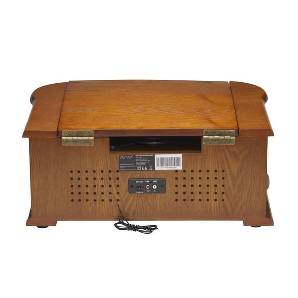 DENVER MRD-51 Audio System - Brown Wood Finish