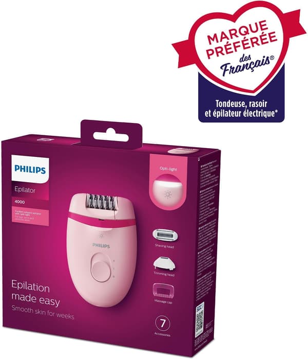 PHILIPS BRE285/00 Electric Epilator - Satinelle
