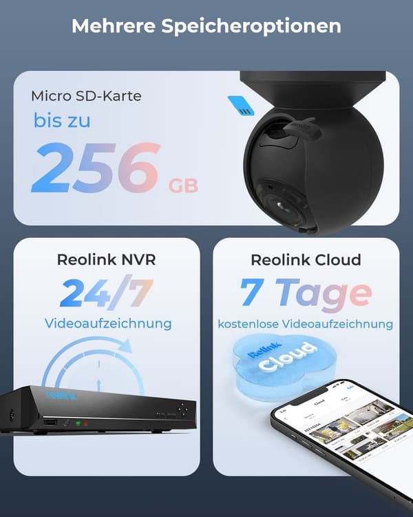 Reolink E Series E540-B Spherical IP Security Camera, 2560 x 1920 Pixels, Ceiling Mount, WCEO5MP06PTAFB