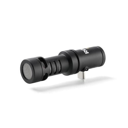 Rode VMMCPLUS VideoMic Me-C+ Directional Microphone for USB-C Mobile Devices - Black