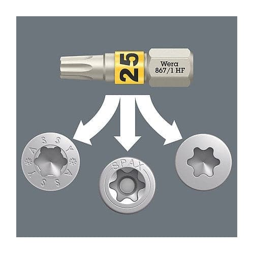 Bit Set Bit-Check 12 Wood TX HF 1 SB 12 pcs
