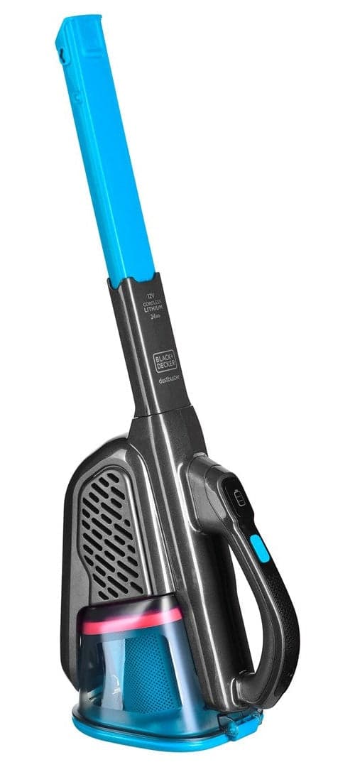 Black & Decker Handheld Vacuum Bagless Blue Titanium BHHV320J