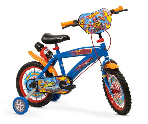 Children's Bicycle 14" Hot Wheels Blue
