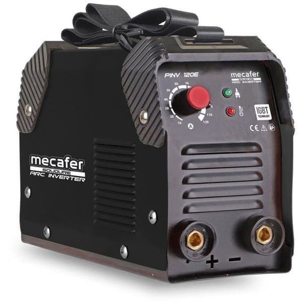 MECAFER 120A MMA Inverter Welding Machine - Corded - Black