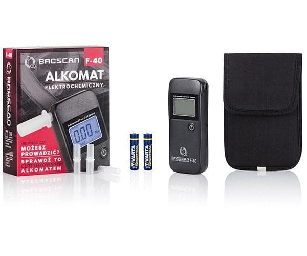 BACscan F-40 Alcohol Tester 0 - 4% Grey