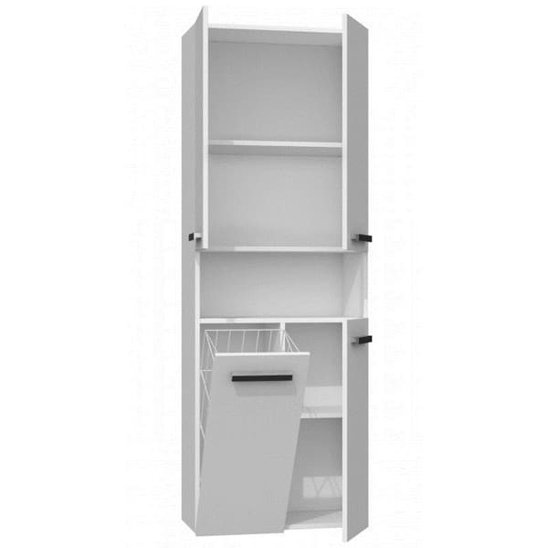 Topeshop NEL 1K DK BIEL Bathroom Storage Cabinet White