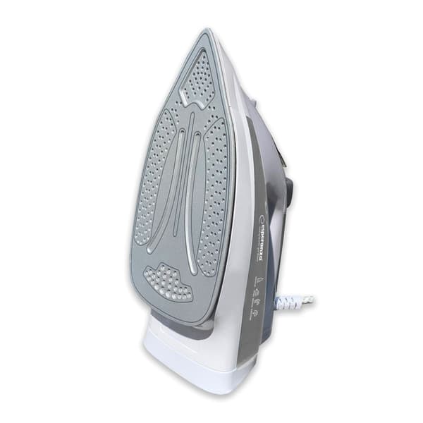Esperanza Dry & Steam Iron 2400W Ceramic Soleplate Black Grey White