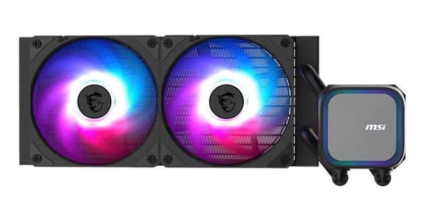 MSI MAG Coreliquid A13 240 All-in-One Liquid Cooler, Black