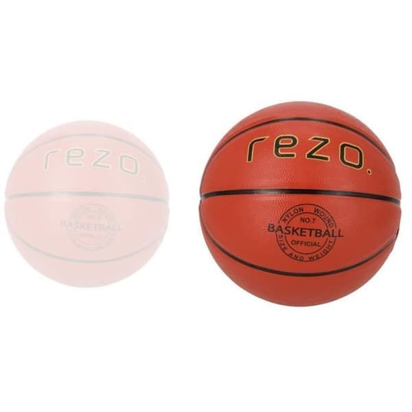 REZO Basketball - Rubber - Size 7 - Brown - Versatile