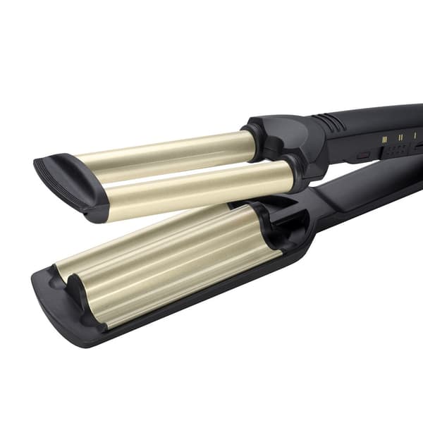 BaByliss EasyWaves Texturizing Iron Warm Black Silver 70.9 1.8m C260E