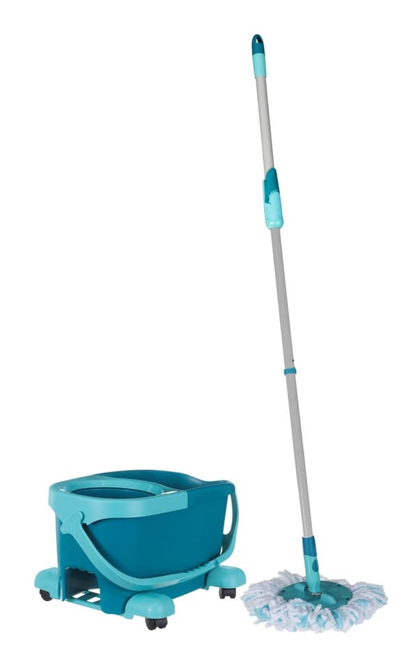 LEIFHEIT Clean Twist Mop Ergo Mobile Mopping System Blue