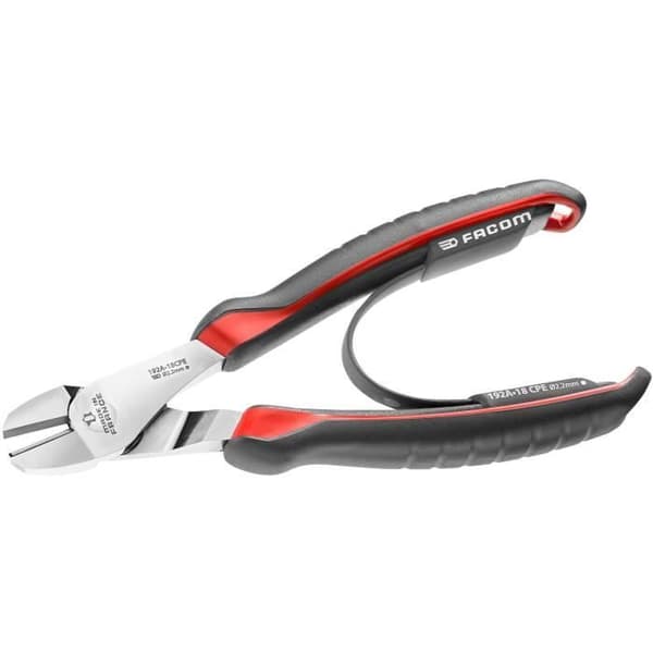 FACOM Diagonal Cutting Pliers - 192A.18CPEPB - Length 180 mm - Plastic