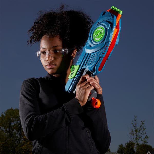 Nerf Elite 2.0 Flip 8 Blaster - 8-Barrel Dart Blaster - Manual Action