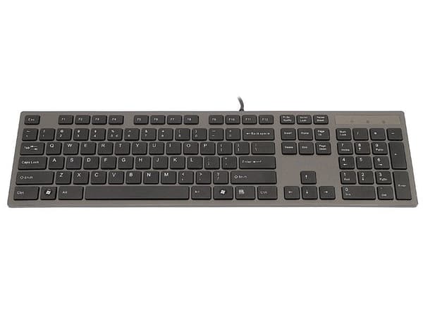 Keyboard A4Tech KV-300H Grey USB, US (A4TKLA39976)