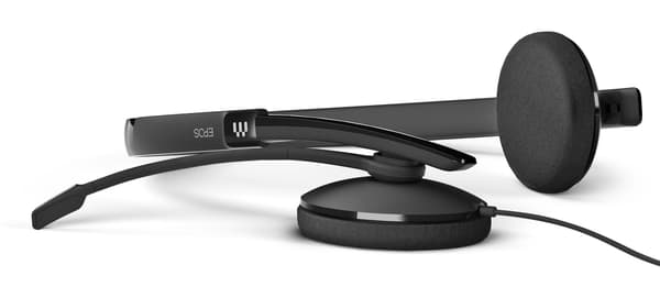 EPOS ADAPT 160 USB II - ADAPT 100 Series - Headset - On-Ear - Wired - USB-A - Black - Optimized for UC (1000915)