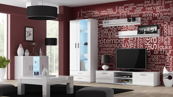 Cama SOHO S7 Sideboard 120 cm White/White Gloss