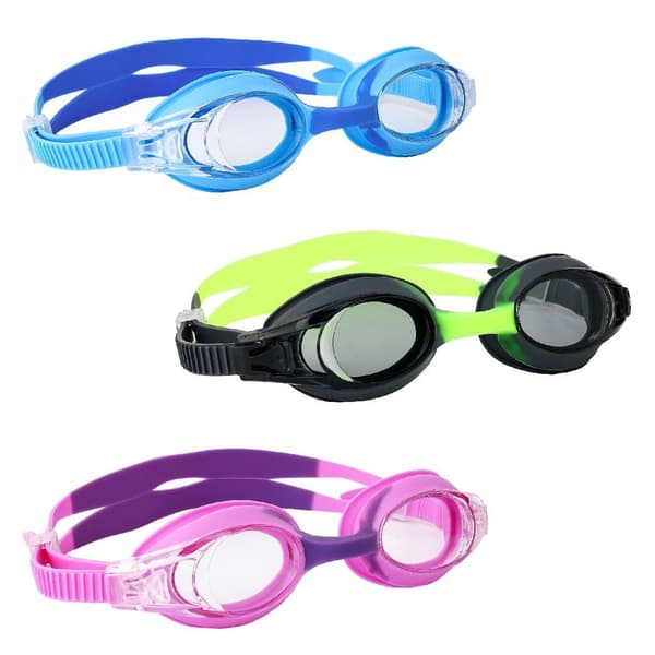 SportX Junior Swimming Goggles 3 Stars Assorted