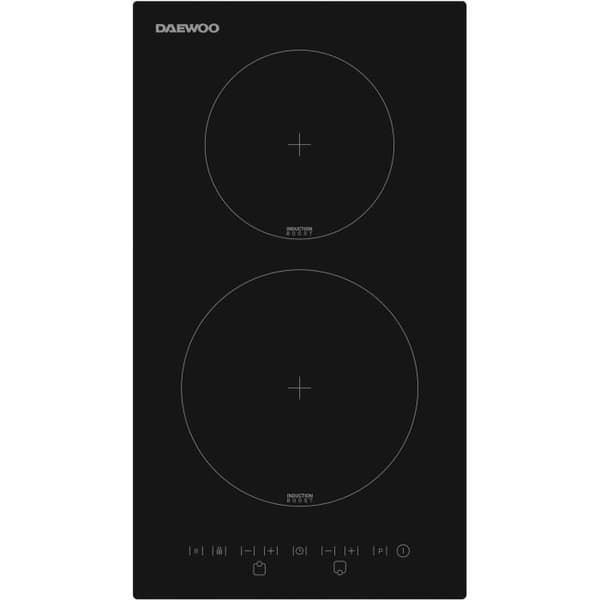 DAEWOO Induction Hob - 2 Burners - 30 cm - BH3ITF25BNM - Black
