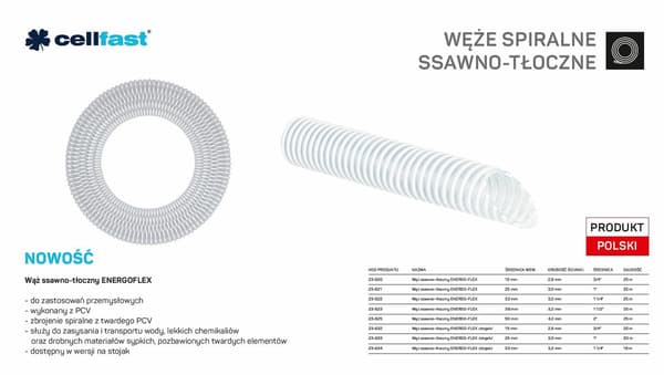 SUCTION/DISCHARGE HOSE 50 MM ENERGO-FLEX MB