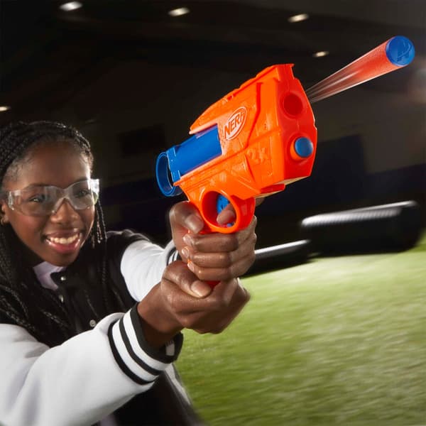 Nerf N Series Ward Blaster + 2 Nerf N1 Darts - Lightweight Design