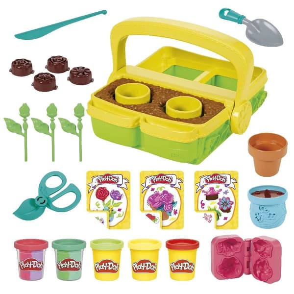 Play-Doh Blooming Flowers Playset