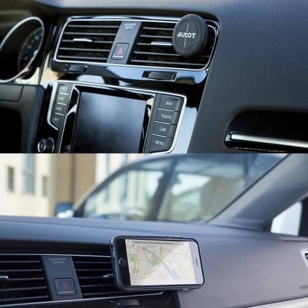 AUTO-T Compact magnetic smartphone air vent holder