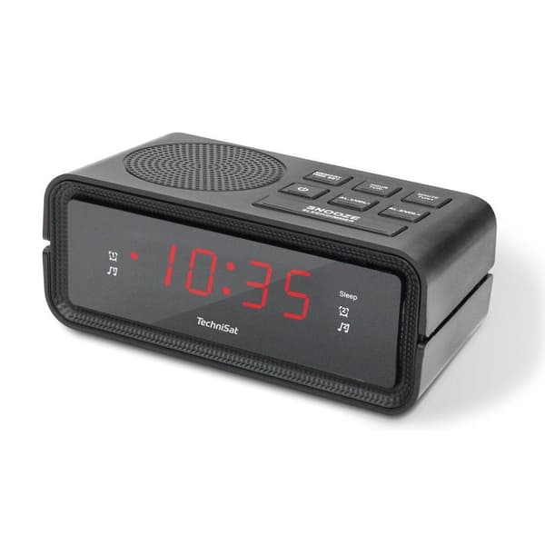 Technisat Digiclock 2 Alarm Clock Radio Black