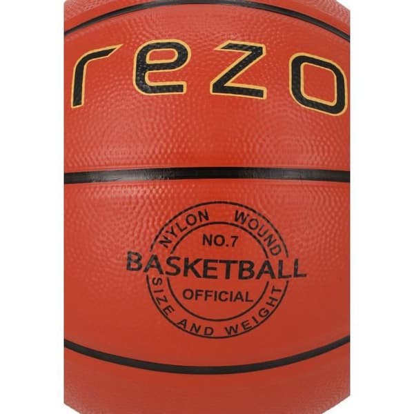 REZO Basketball - Rubber - Size 7 - Brown - Versatile