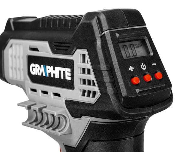 Graphite 58G041 Air Compressor 18V LCD Display