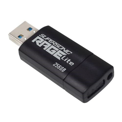 Patriot Rage Lite Flashdrive 512GB USB 3.2 Retractable Black PEF512GRLB32U