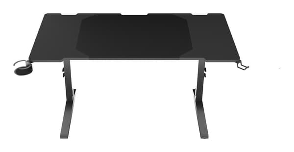 Genesis Holm Modular Gaming Desk 140 cm with LED Lighting and Headphone Hook