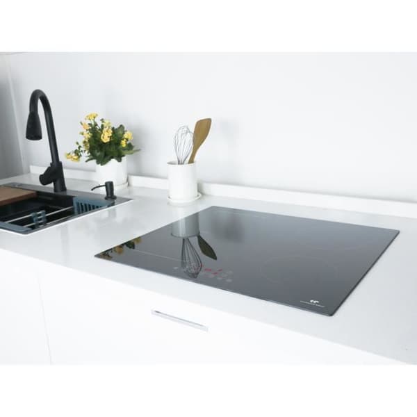 CONTINENTAL EDISON Induction Hob - 4 Zones - 7200W - Black - CETI4ZFLEX3