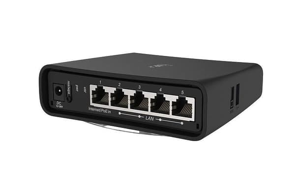 Mikrotik hAP ac2 Wireless Router 1167 Mbit/s Black PoE