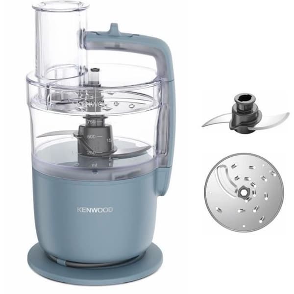 KENWOOD FDP22.000GY Multi-Function Food Processor - 650W - 1.3 L Bowl + Accessories