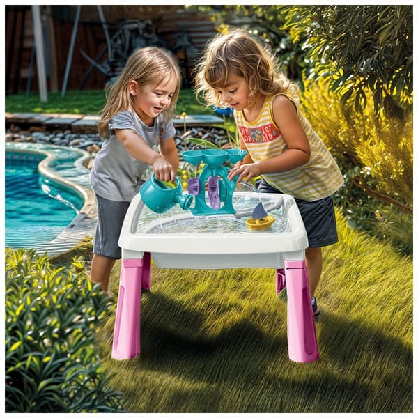 Dolu Sand and Water Table Pink/White with Accessories