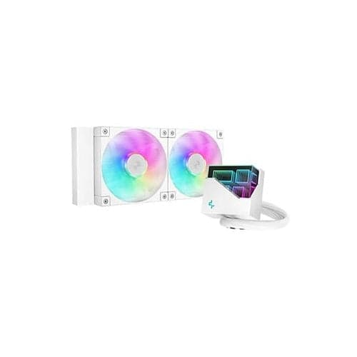 DeepCool LT240 All-in-One Liquid CPU Cooler 12 cm White