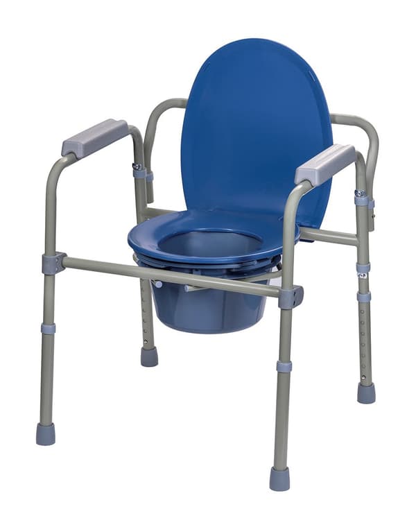 AIV Folding Commode Chair 3-in-1 KT100AM for Seniors