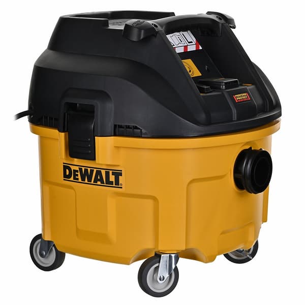 DeWALT Dust Extractor 1400W 30L Black Yellow DWV901L