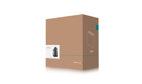 DeepCool CH780 - Computer Case - Panoramic Glass - Dual Chamber Layout