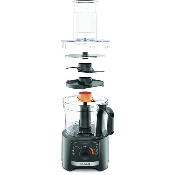 KENWOOD Multi-Function Food Processor - 800W - 2.1 L Bowl - 2 Speeds + Pulse - FDP31.020GY