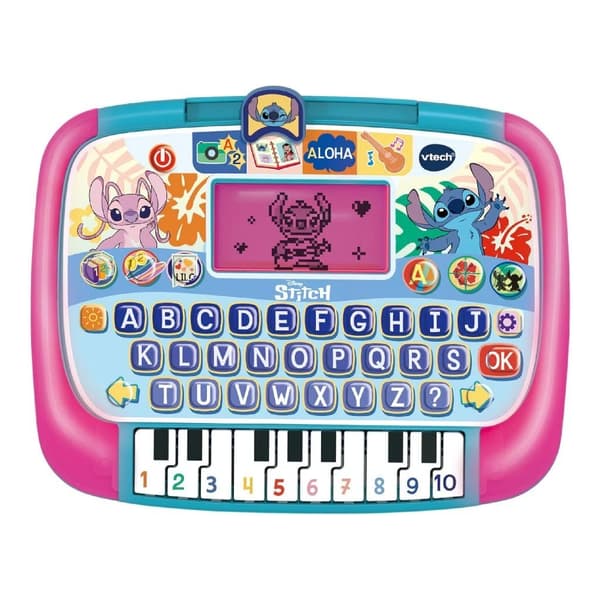 VTech Disney Stitch Tablet + Light and Sound