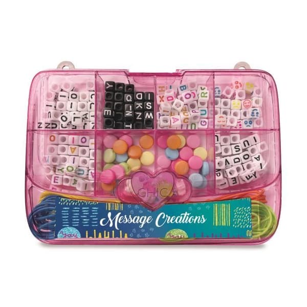CLEMENTONI - Mini Pink Bracelet Creation Kit - Ages 6+