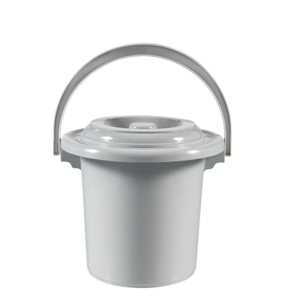 Curver Toilet Bucket 5 L Light Grey