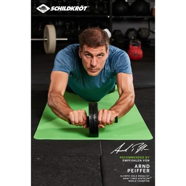 SCHILDKRÖT Abdominal Roller - AB Roller - Black - Fitness