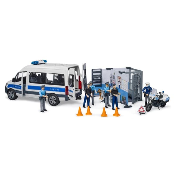 Bruder MB Sprinter Police Rescue Vehicle + Light and Sound Module