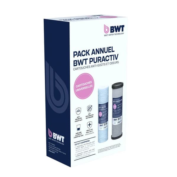 BWT Cartridge Pack - ARCTIC 20 µm + PUREBLOCK 10 µm - Impurity Filtration