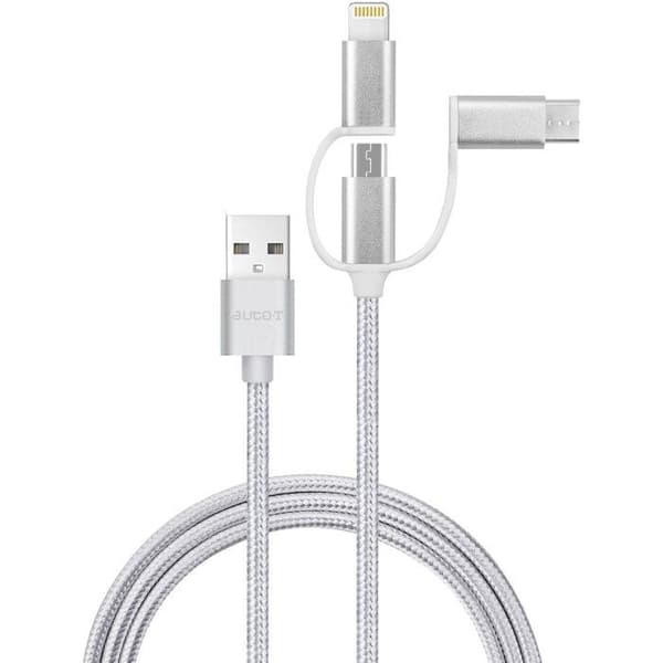 AUTO T 3-in-1 Cable - Micro-USB - Apple - USB-C