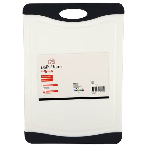 Daily Home Cutting Board 36.8x25.5 cm Black/White